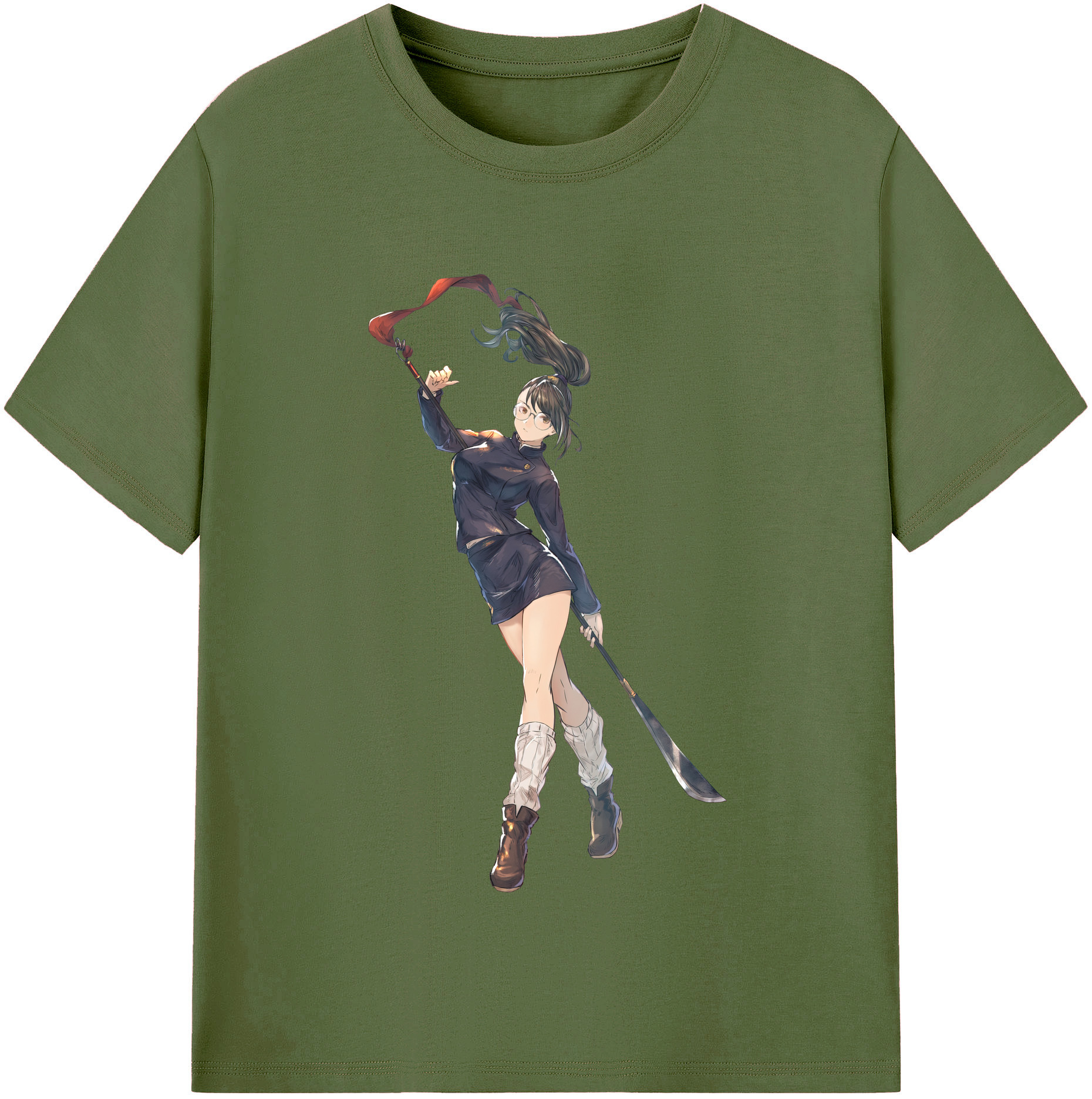 （画像用） 呪術廻戦 Jujutsu Kaisen 綿100％半袖Tシャツ（フロントプリント）